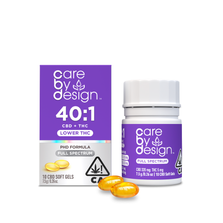 40:1 CBD:THC SOFT GELS (10CT)