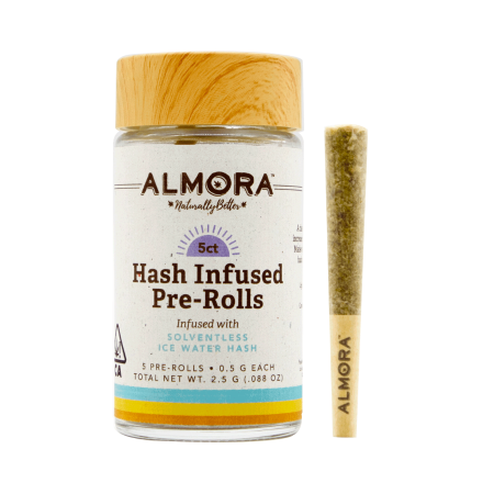 Almora Infused Preroll - Wedding Cake x Wedding Cake 2.5g (5ct)