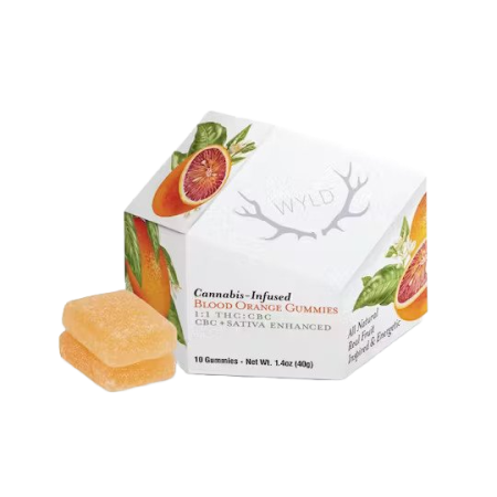 BLOOD ORANGE 1:1 CBC GUMMIES