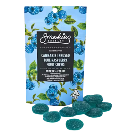 BLUE RASPBERRY 100MG (10CT)