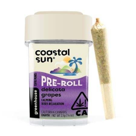 Coastal Sun Preroll - Delicata Grapes 3.5g (10ct)