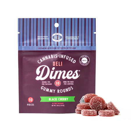 [Deli] Dimes - Black Cherry Gummy Rounds