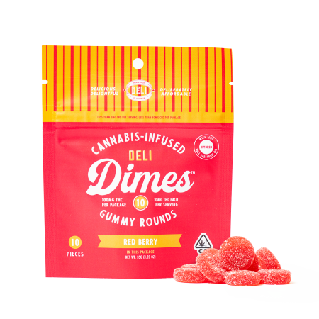 [Deli] Dimes - Red Berry Gummy Rounds
