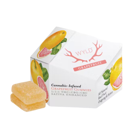GRAPEFRUIT GUMMIES (1:1:1 THC:CBD:CBG)