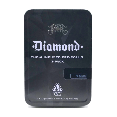 Heavy Hitters Diamond Infused Preroll - Vanilla Kush 1.5g (3ct)