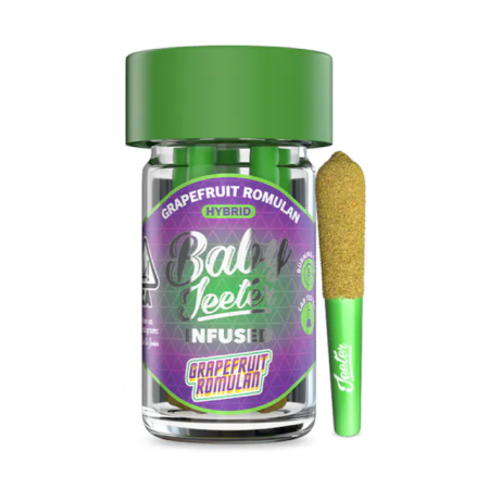 Jeeter Infused Baby Preroll - Grapefruit Romulan 2.5g (5ct)