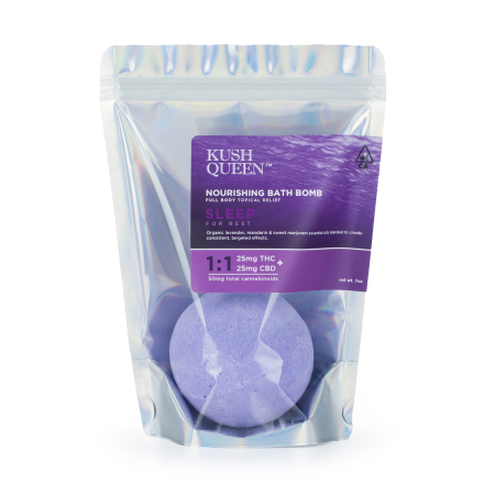Kush Queen Bath Bomb - Sleep 1:1