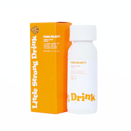 MANDARIN TUMERIC GINGER LITTLE STRONG DRINK WITH CBD
