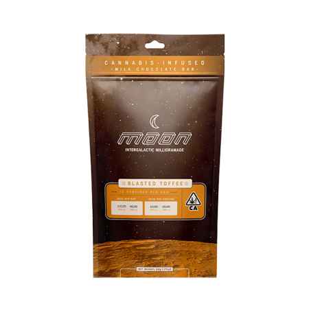 Moon Bars Edible - Blasted Toffee 100mg (1ct)