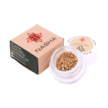 Nasha Green Unpressed Hash Extract - Coyote Orange 1.2g