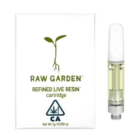 Raw Garden Live Resin Vape Cartridge - Sequoia Gas 0.5g