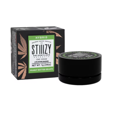 STIIIZY Live Rosin Badder Extract - Garlic Mints 1g