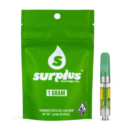 Surplus Cartridge Co. Vape Cartridge - Blackberry Kush 1g