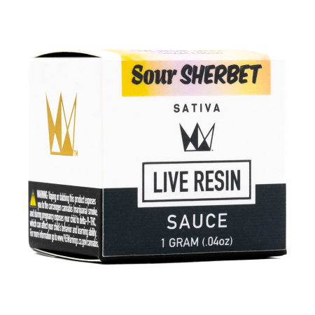 West Coast Cure Live Resin Sauce Extract - Sour Sherbert 1g