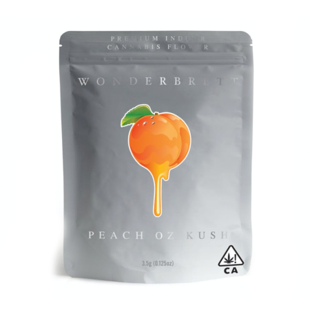Wonderbrett Small Bud Flower - Peach OZ 3.5g